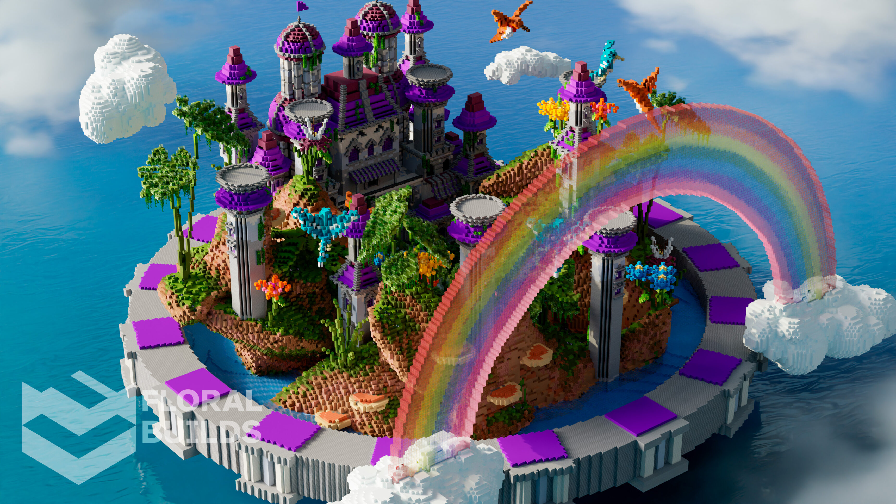 Lobby fantasy themed