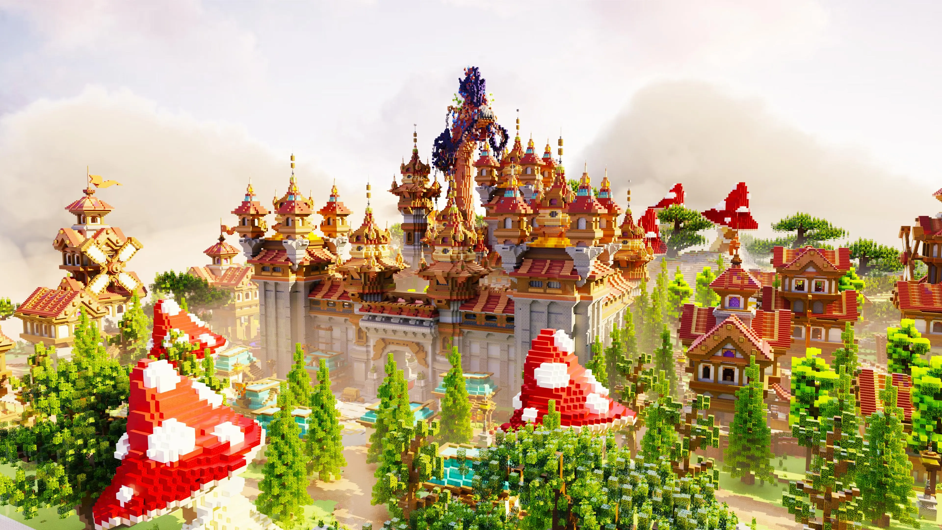 Survival Red Village 🏰 (a)