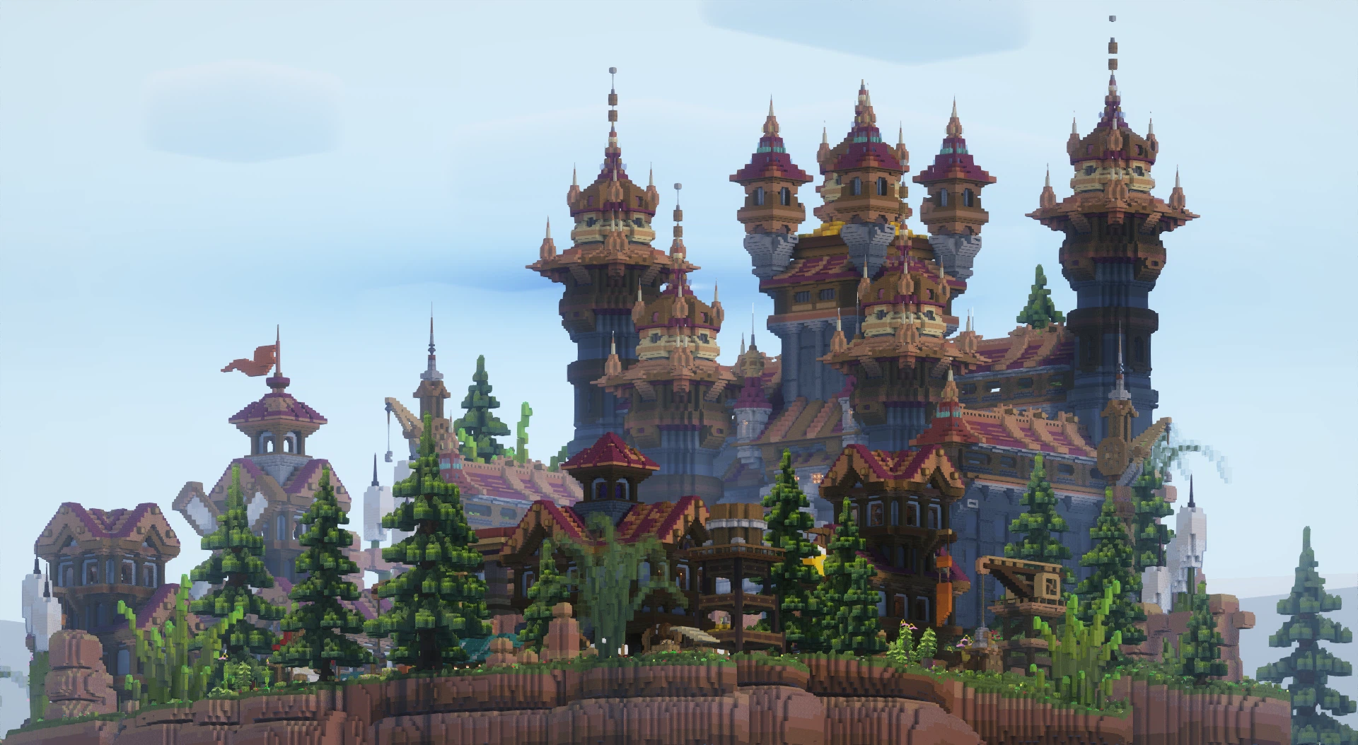 🛡️ Prison Spawn Map Kingdom ⚔️ Minecraft Map
